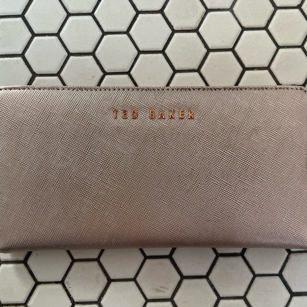 Ted Baker rose gold wallet
